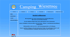 Desktop Screenshot of camping-wiesensee.de